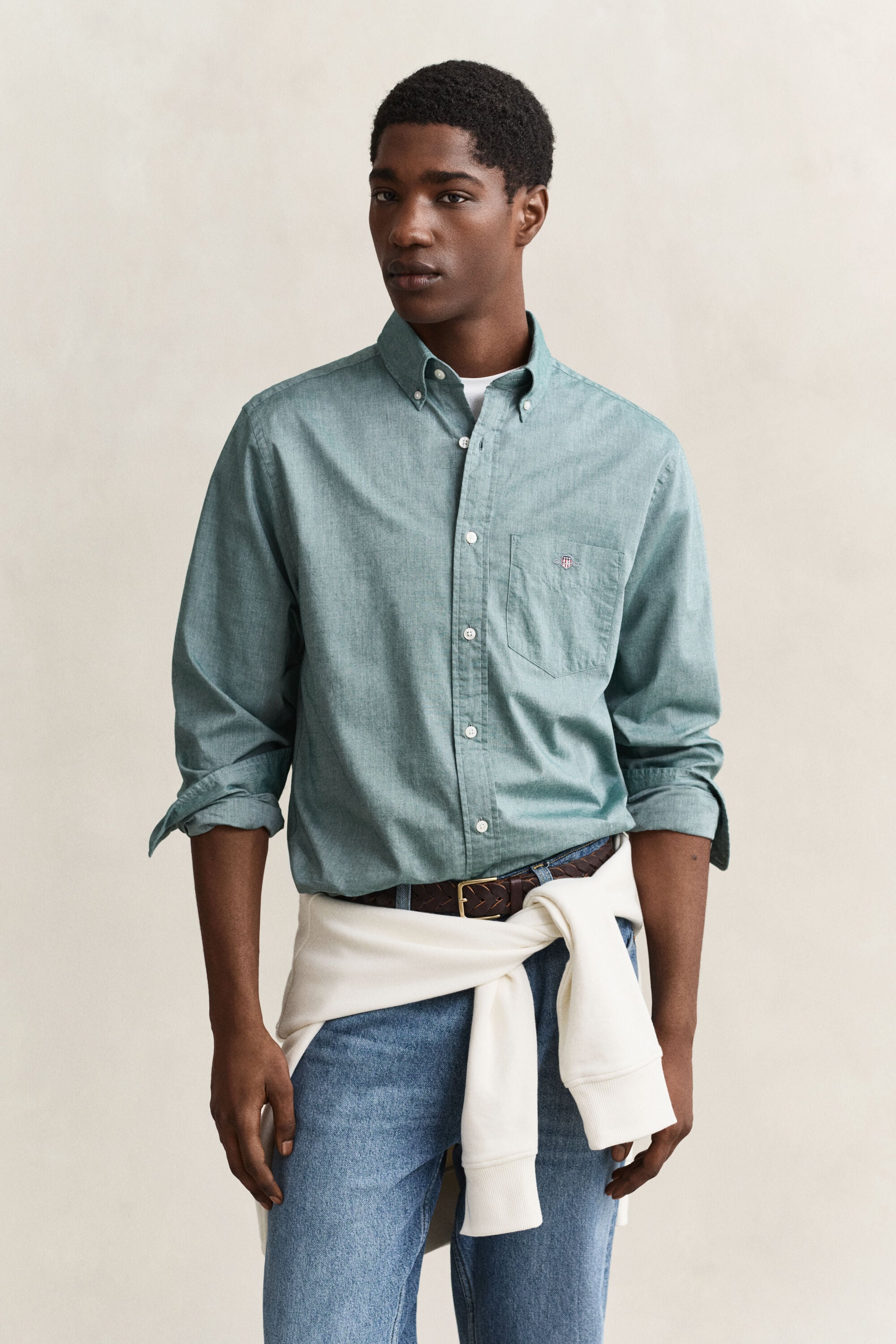 Classic Regular poplin skjorte
