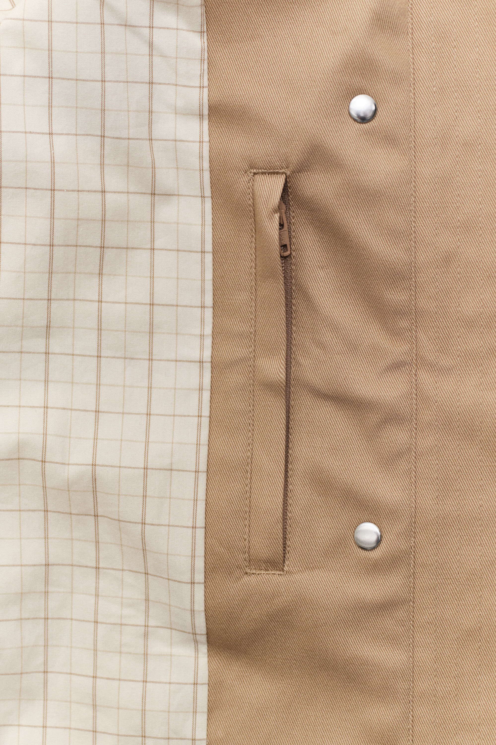 Decker jakke af bomuld