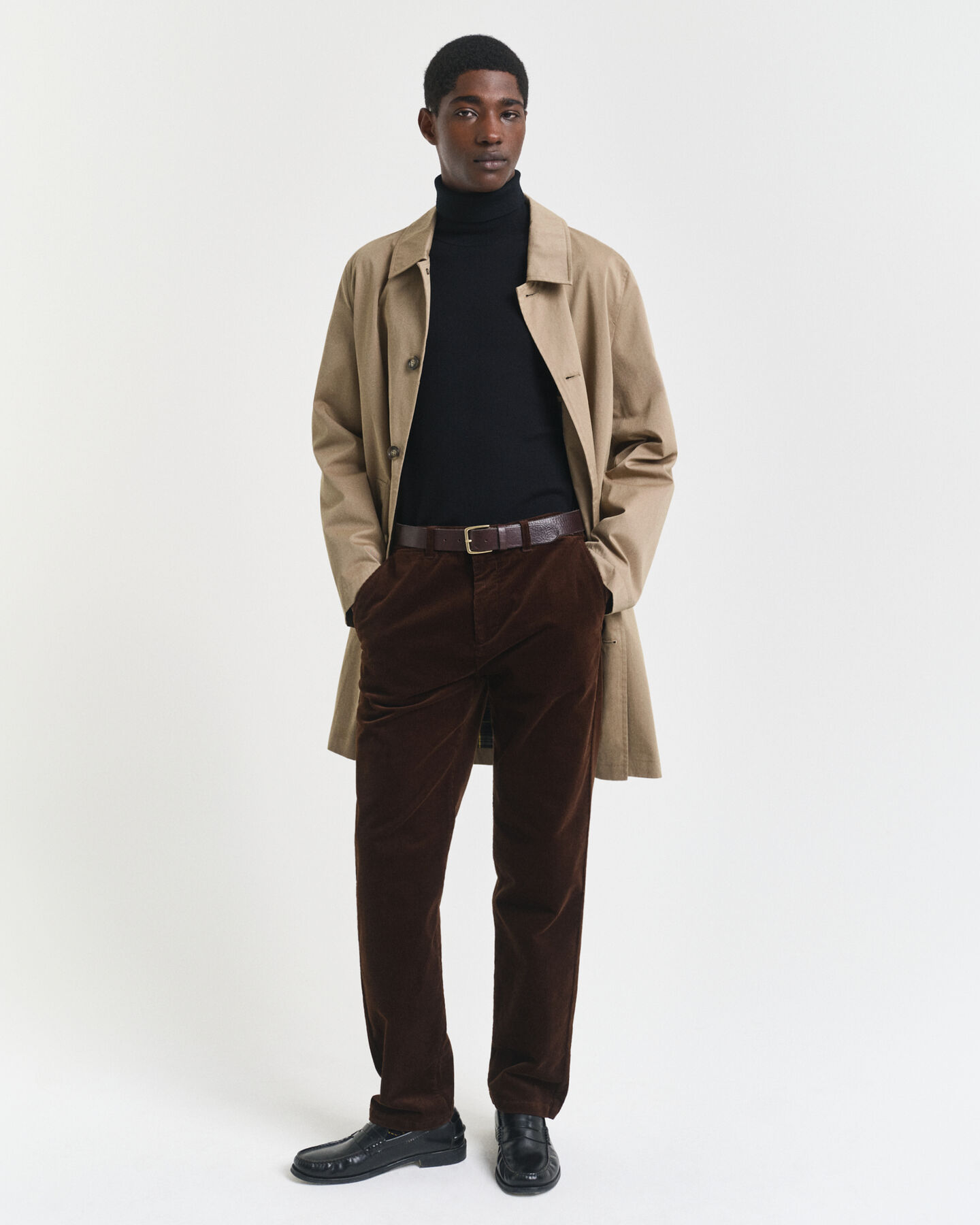 Rullekrave sweater af ekstra fin merinould