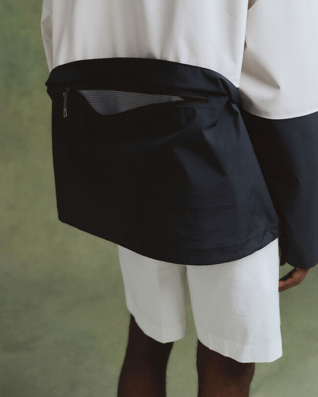 Sailor jakke med h&aelig;tte