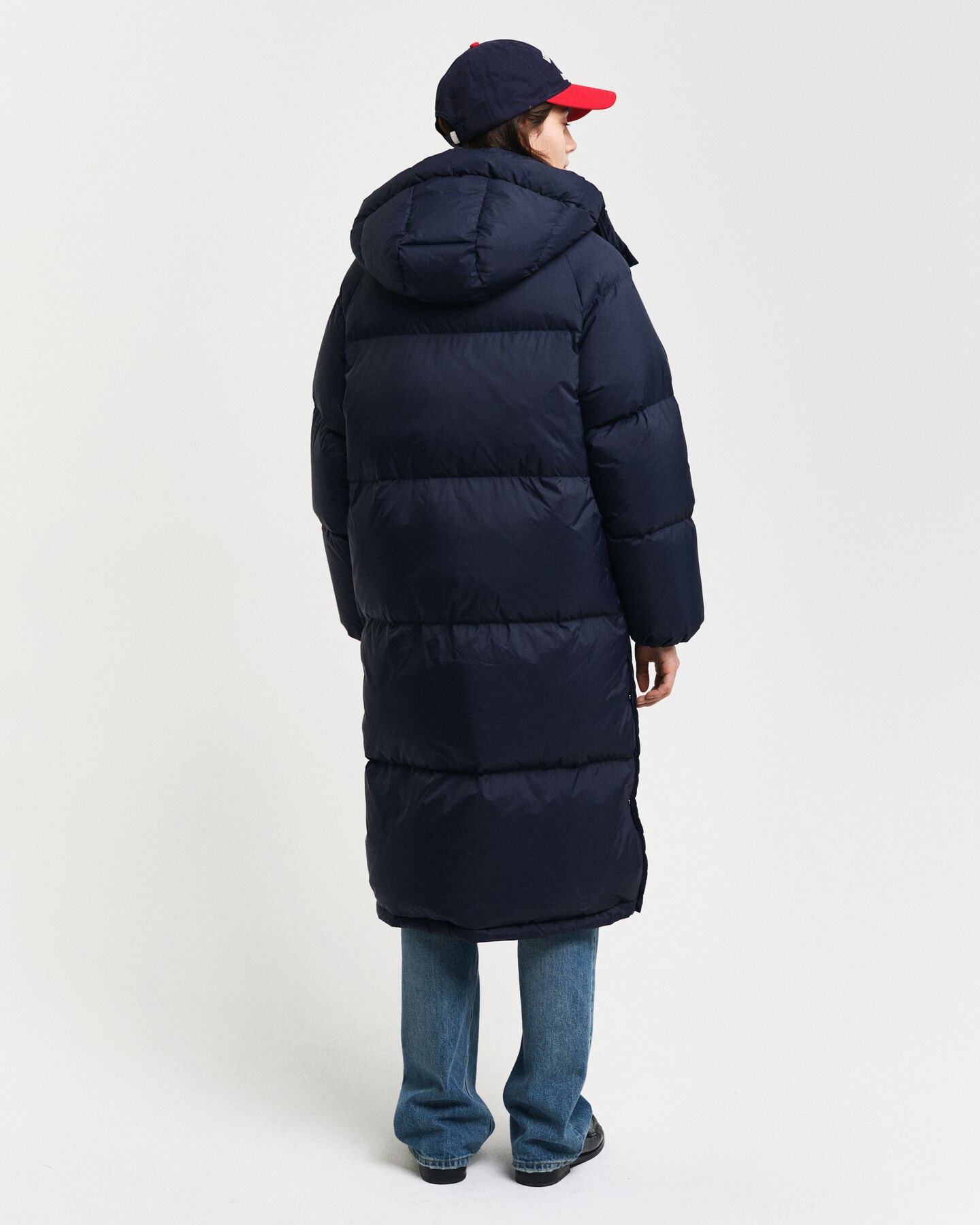 Dunfrakke i fuld længde