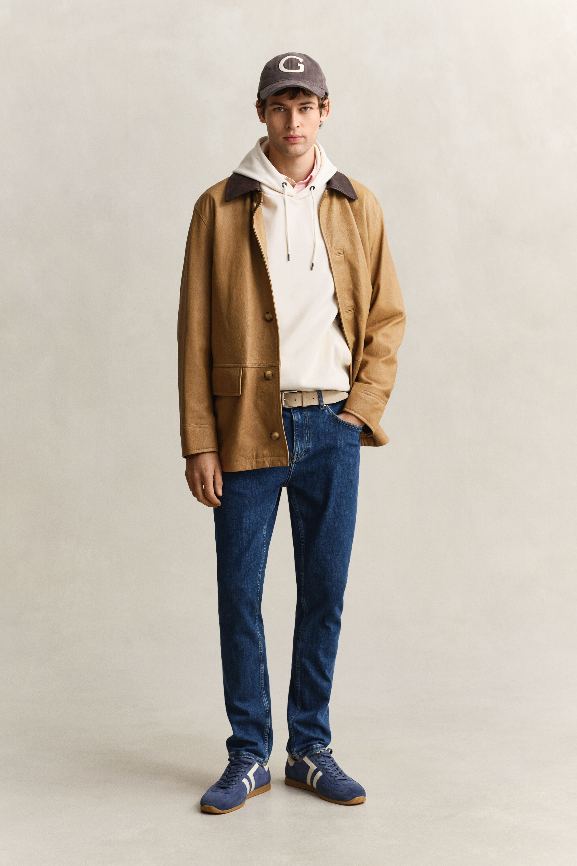 Interlock hættetrøje