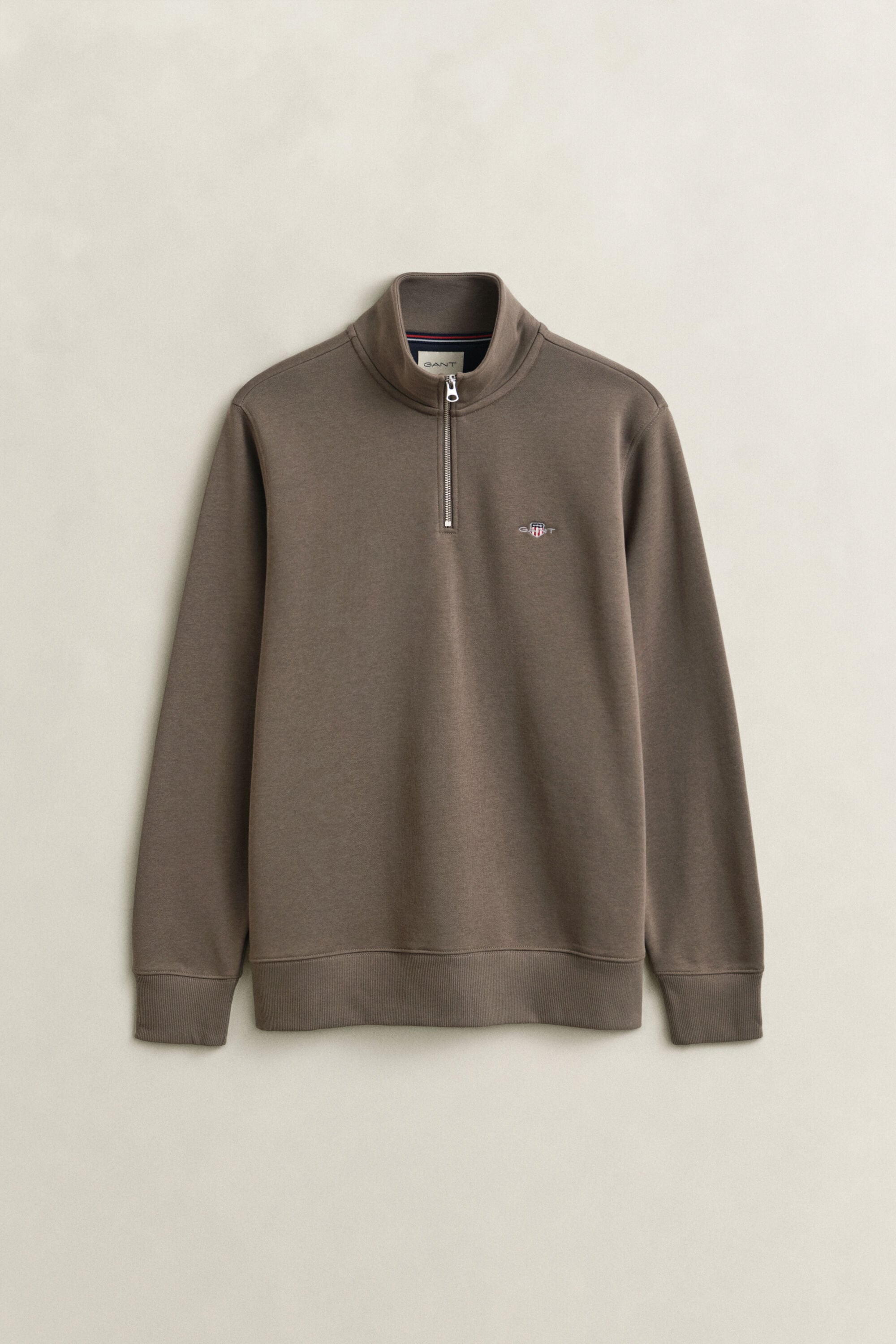 Shield sweatshirt med halv lynlås