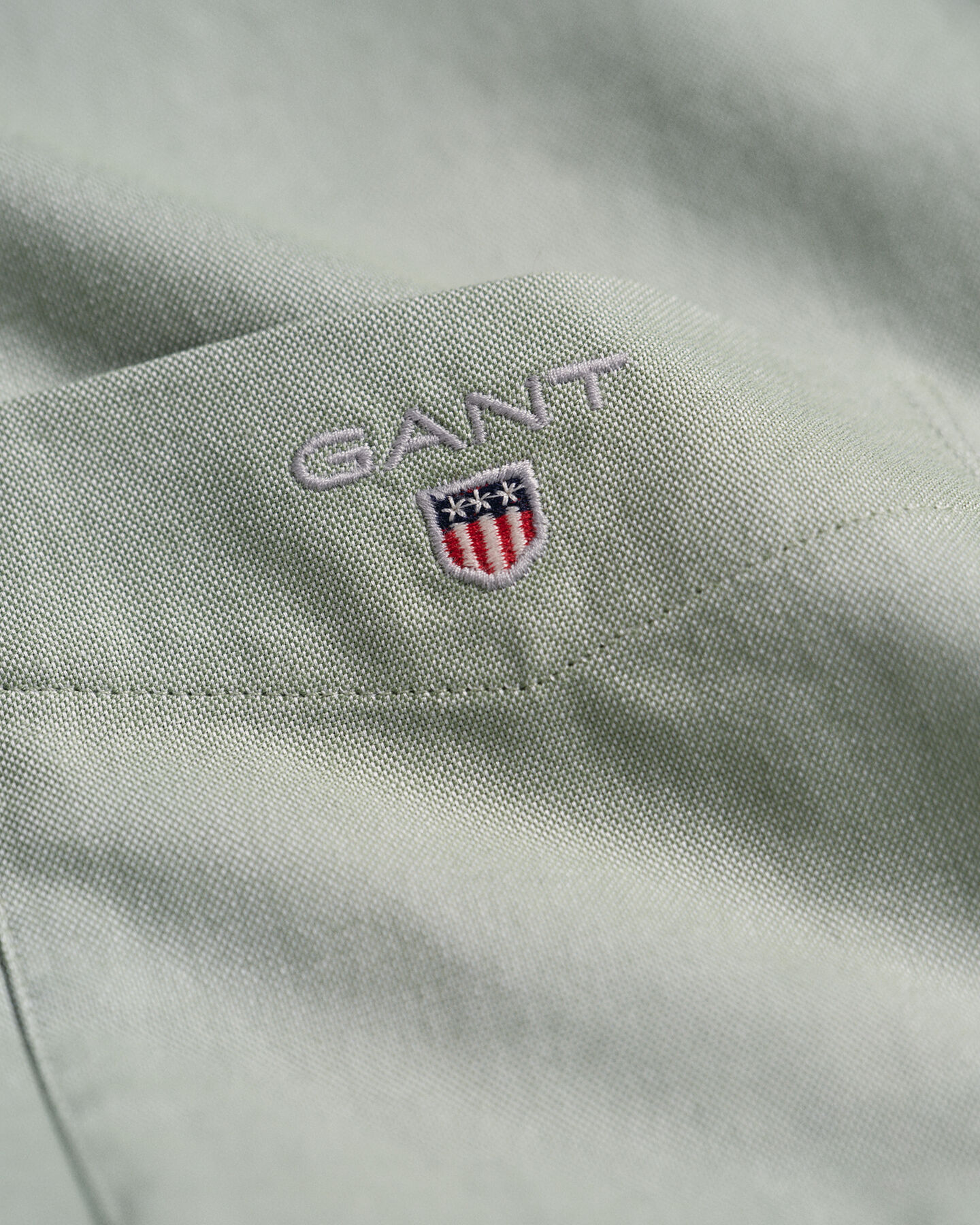 Regular fit Oxford-skjorte med korte &aelig;rmer