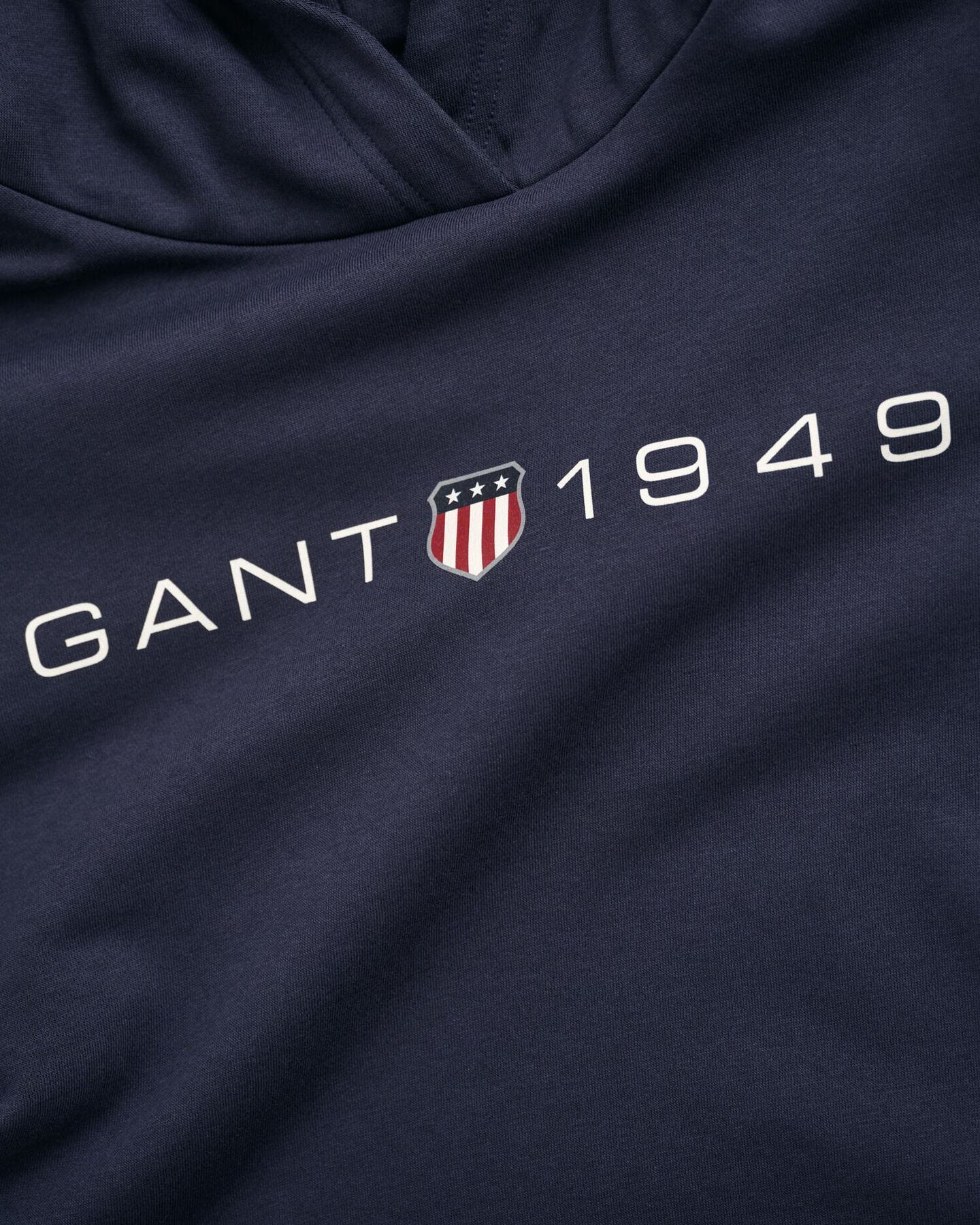 Archive Shield hættetrøje med tryk