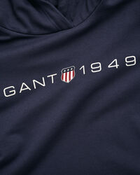 Archive Shield hættetrøje med tryk