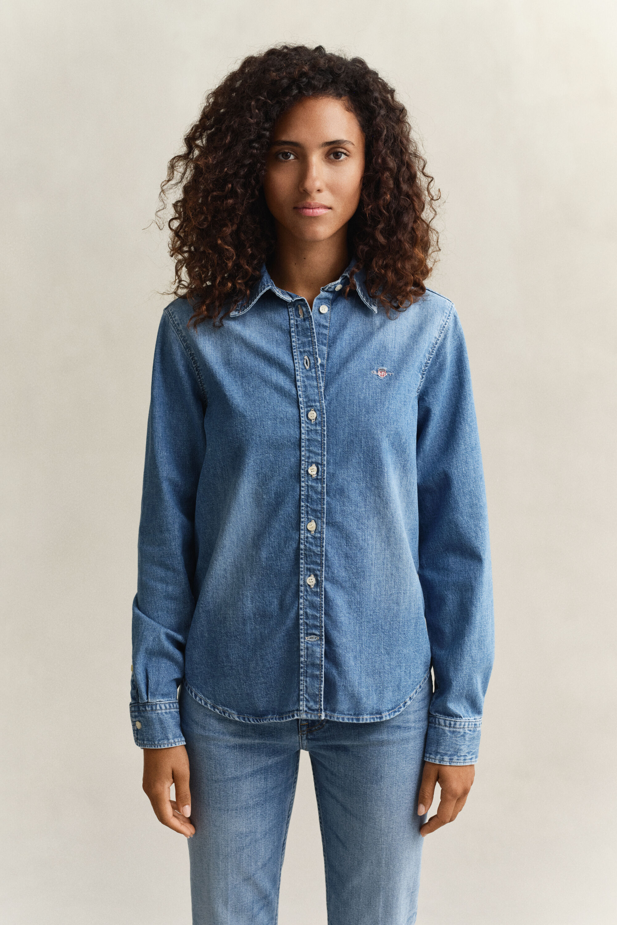 Denim skjorte