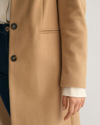 Skræddersyet frakke af uldblanding