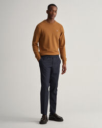 Hallden Slim fit joggingbukser af twill