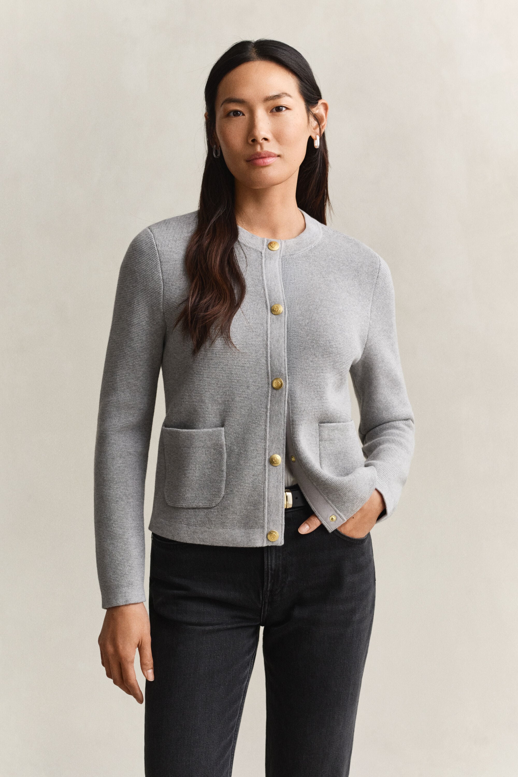Cardigan i bomuld