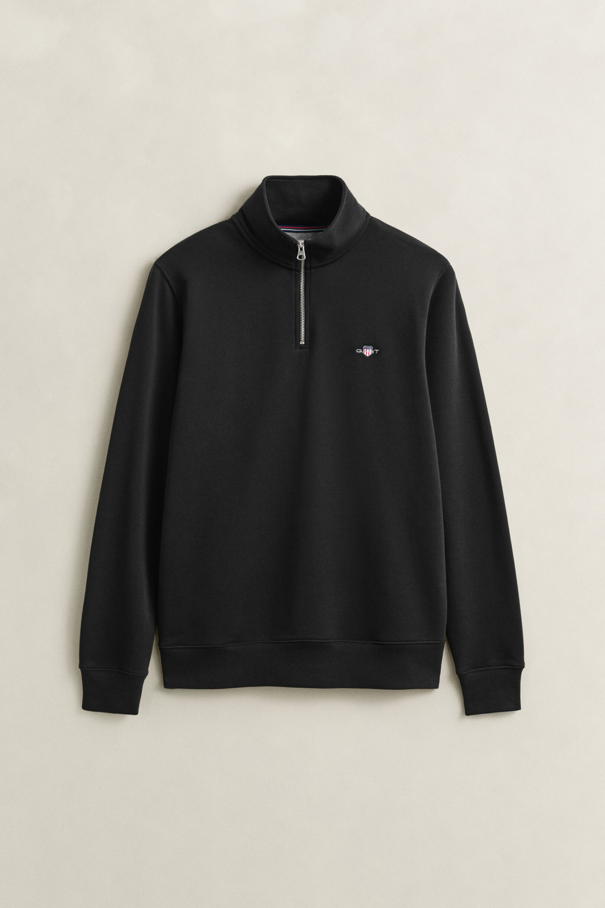 Shield sweatshirt med halv lynlås