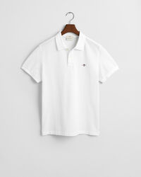 Slim fit Shield Piqué poloskjorte