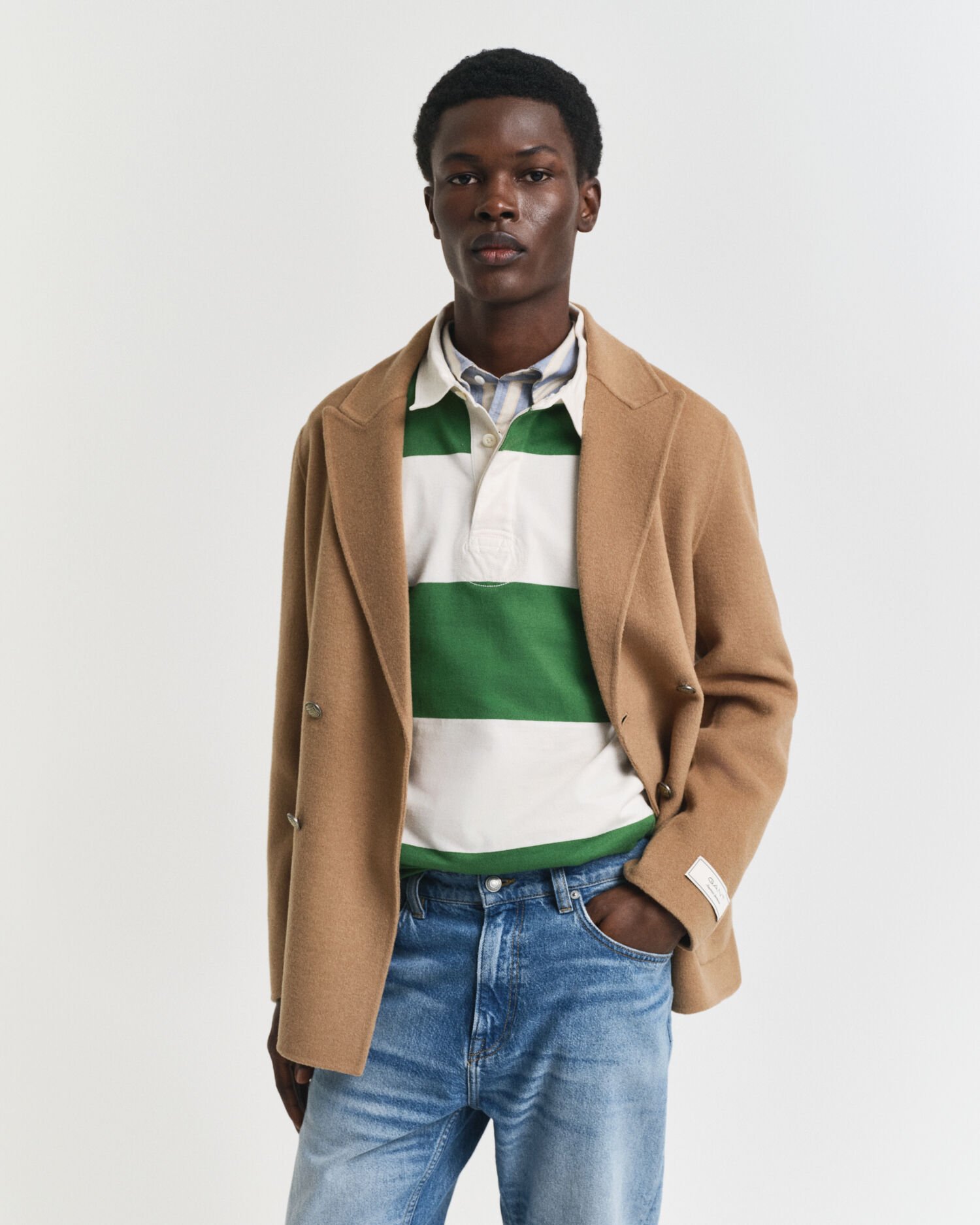 Håndsyet Club blazer