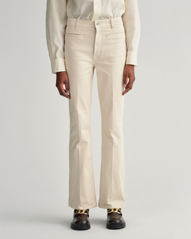 Jeans i farver med svaj