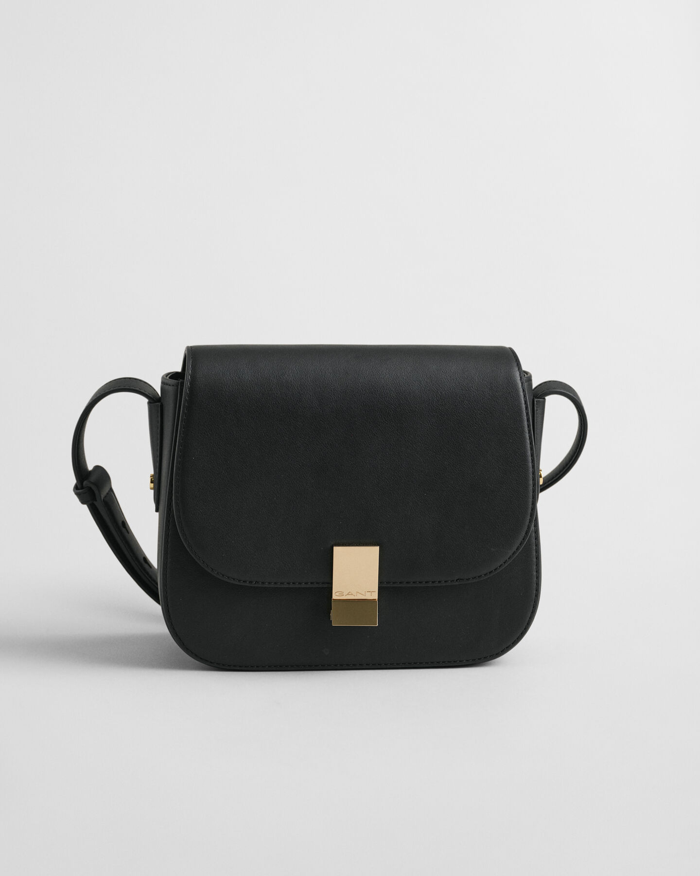 Skuldertaske af læder