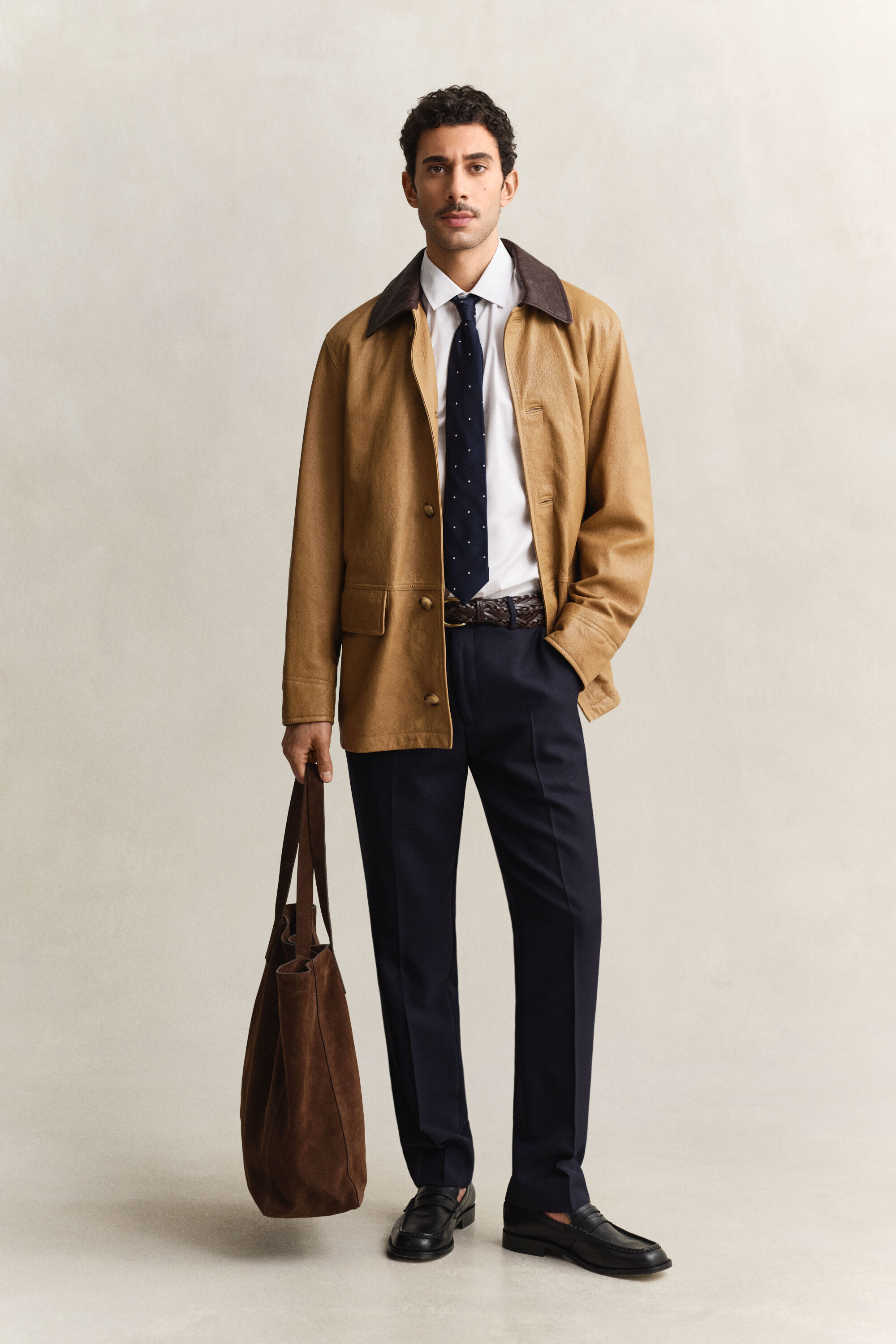 Elegant poplin-skjorte