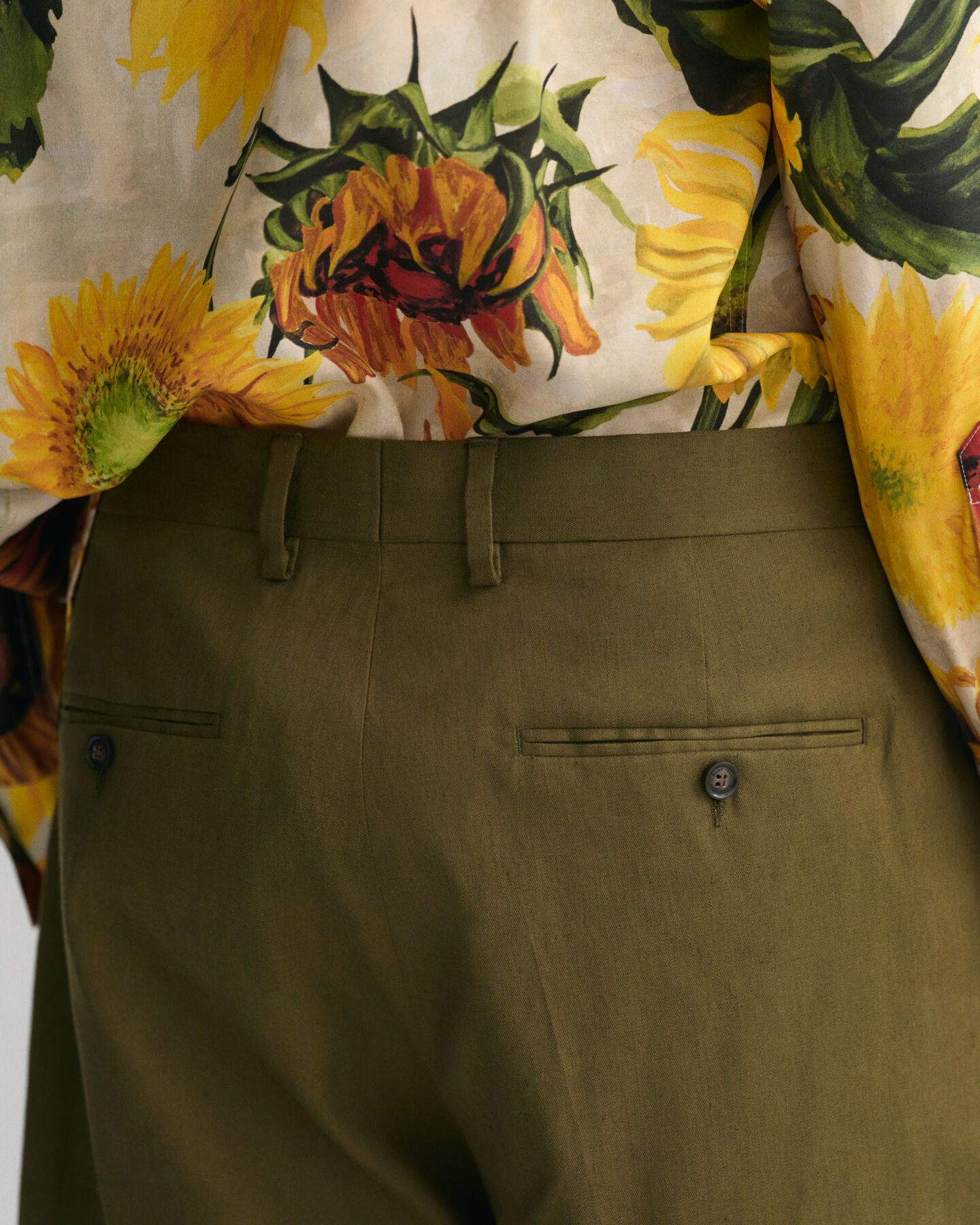 Jakkes&aelig;t-shorts af h&oslash;r og bomuld