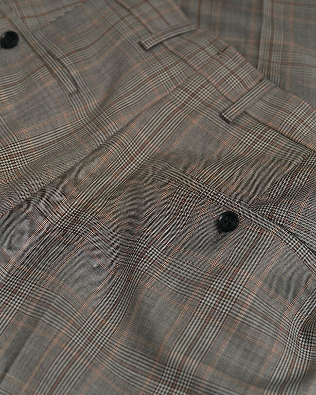 Glen Check jakkesæt-bukser