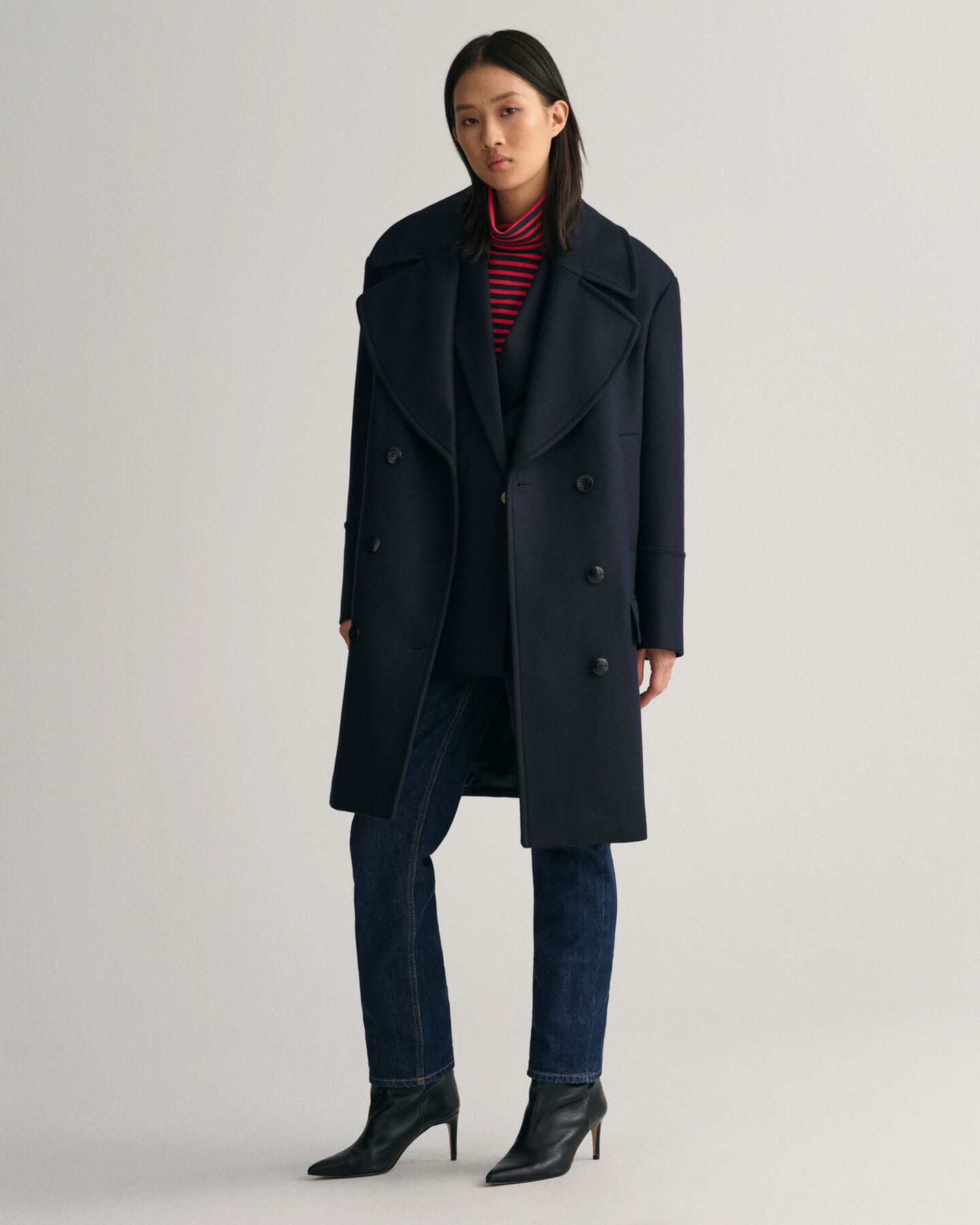 Sømandsjakke i uldblanding