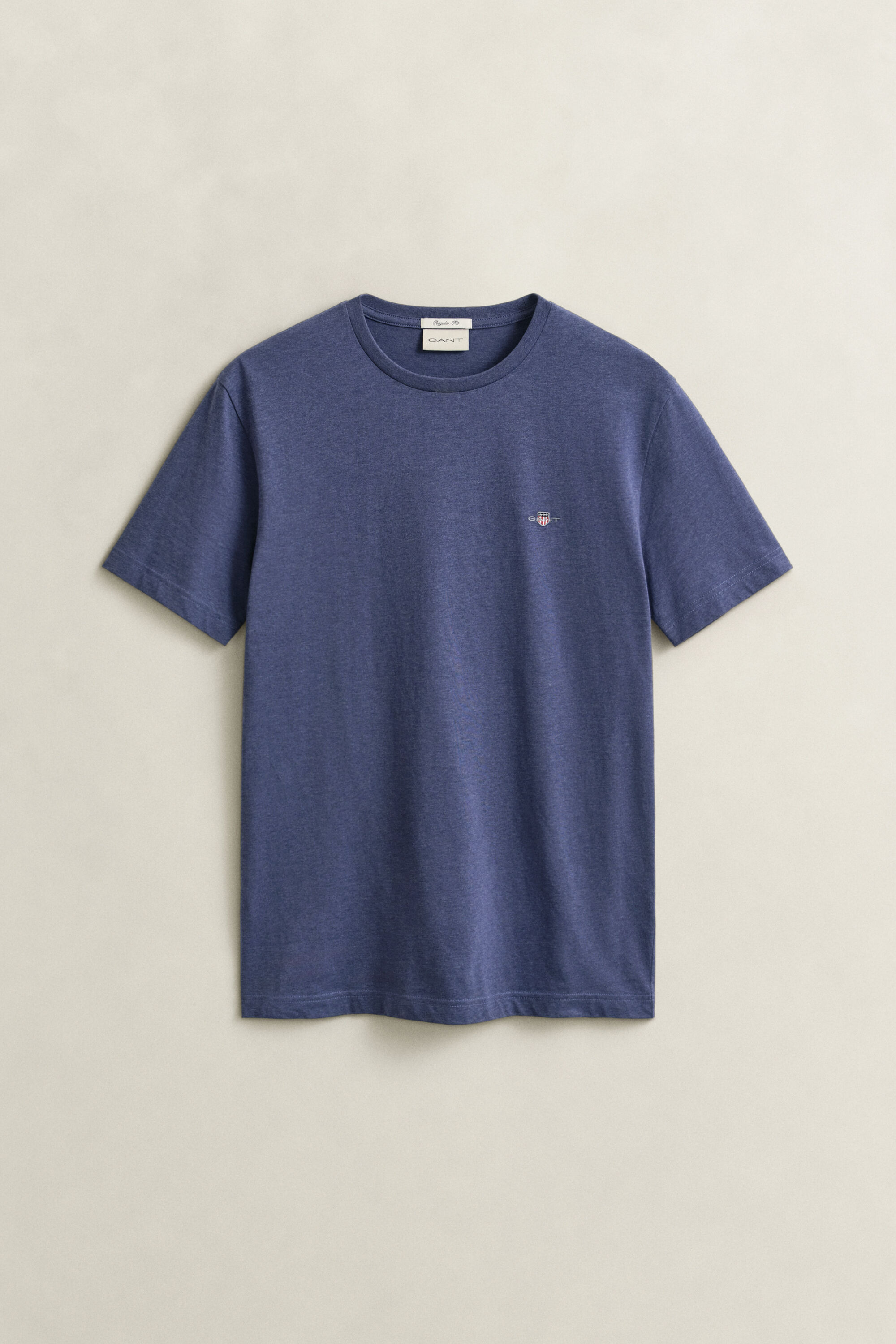 Regular T-shirt med skjold
