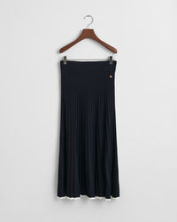 Strikket viskosenederdel