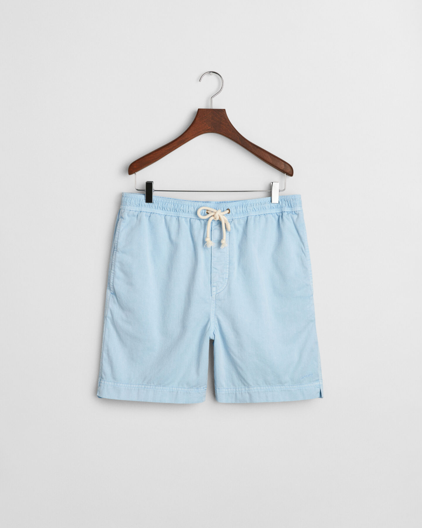 Regular fit Sunfaded shorts med løbesnor
