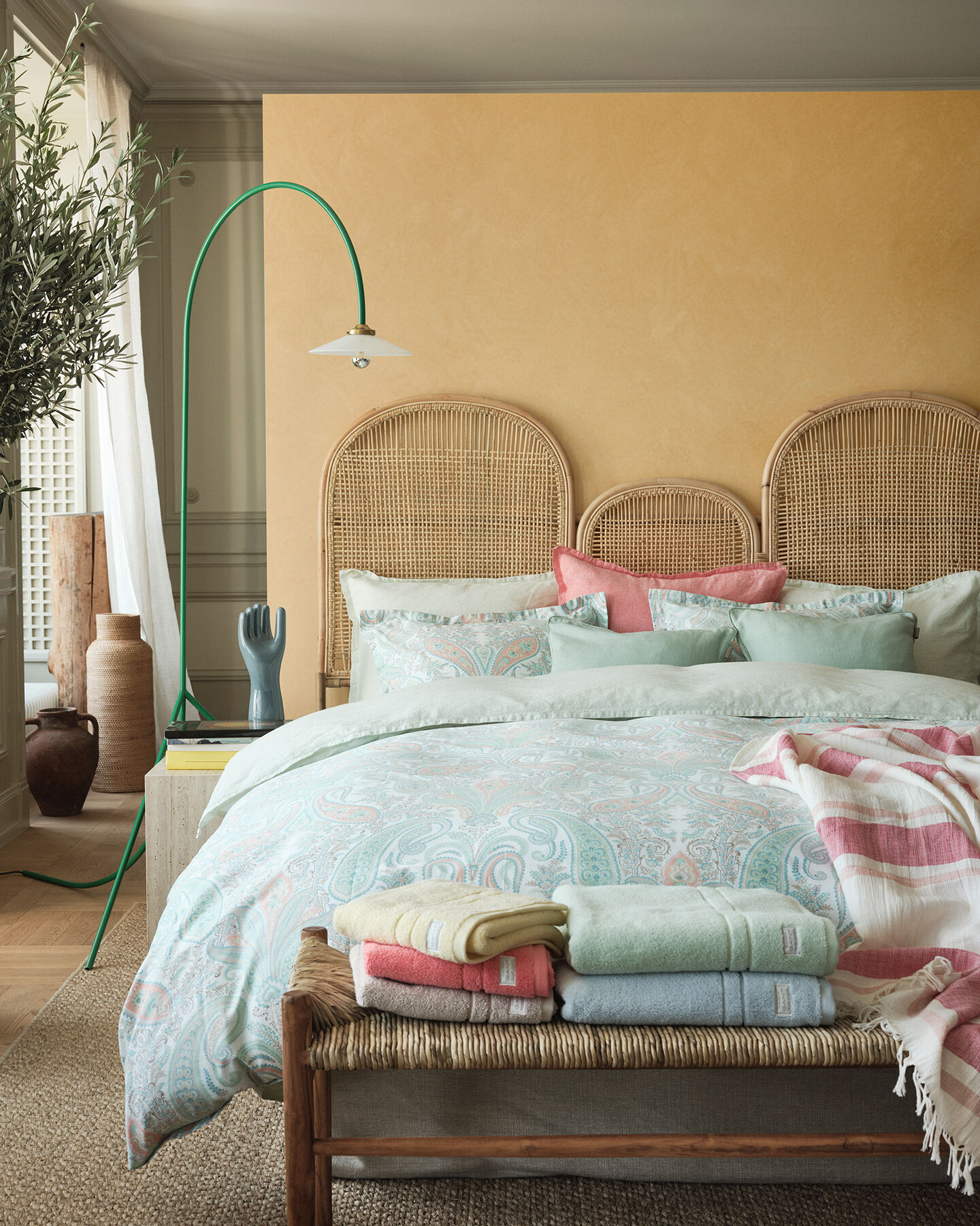 Key West Paisley dobbelt dynebetr&aelig;k