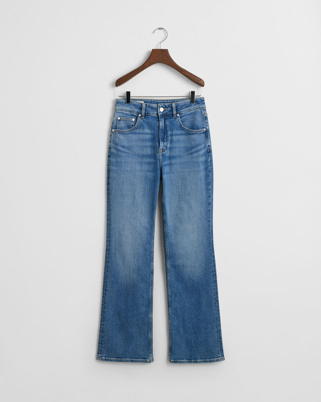 Slim fit jeans med svaj