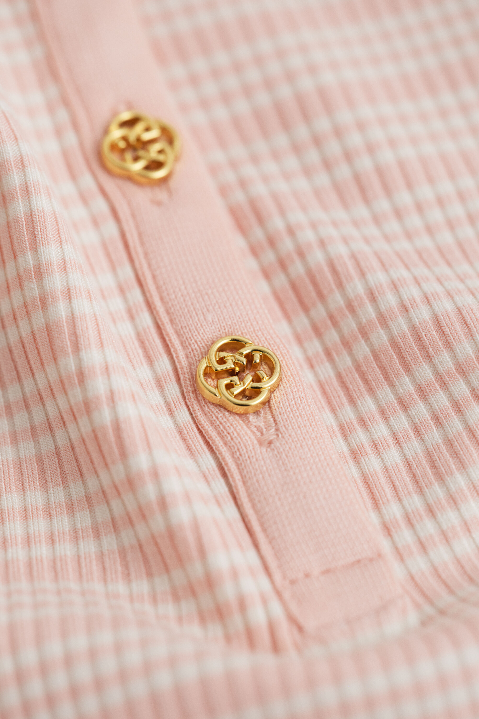 Ribstrikket Henley top