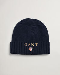 Halstørklæde og beanie med gaveæske