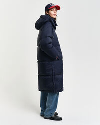 Dunfrakke i fuld længde