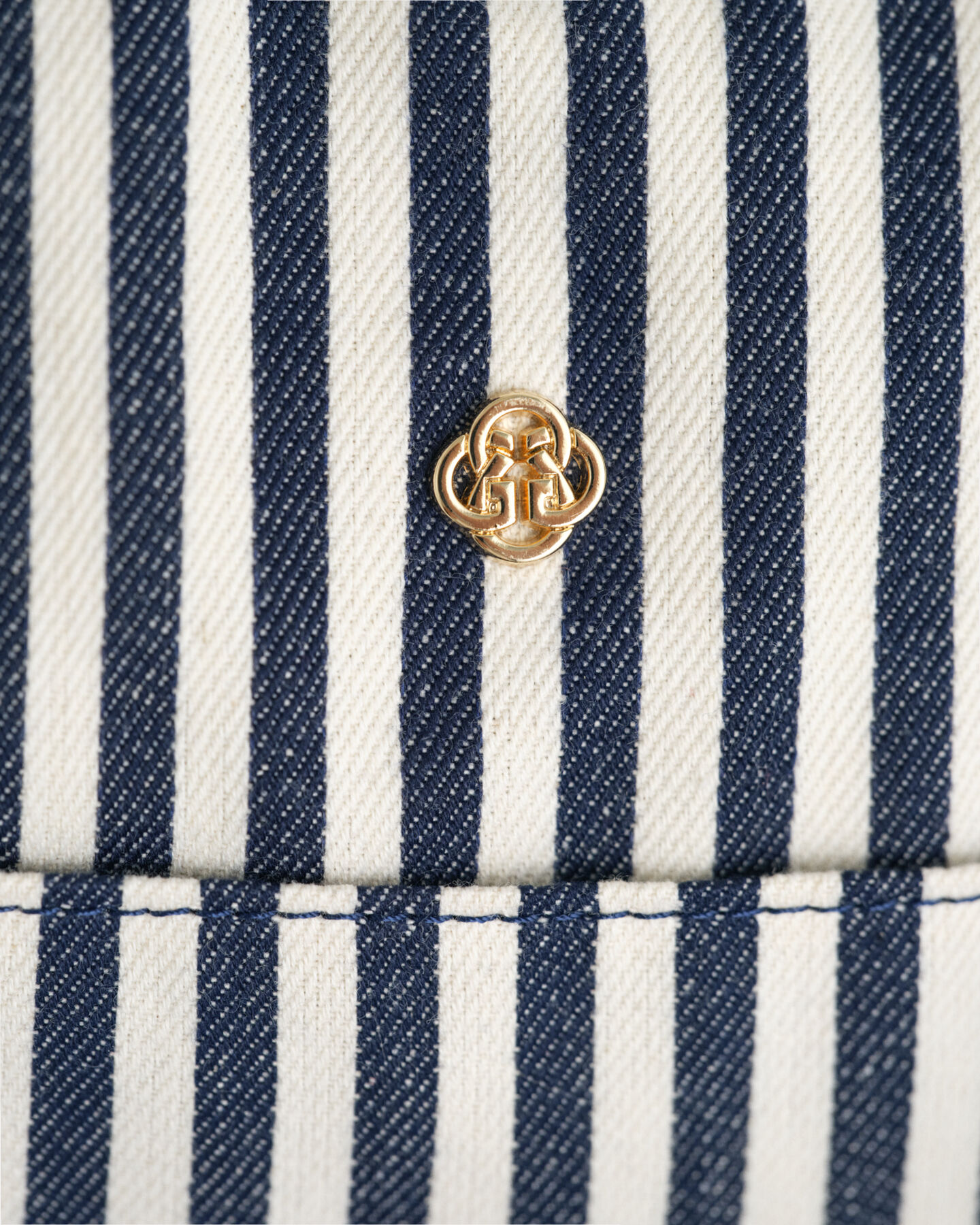 Hickory-stribet rejsetaske