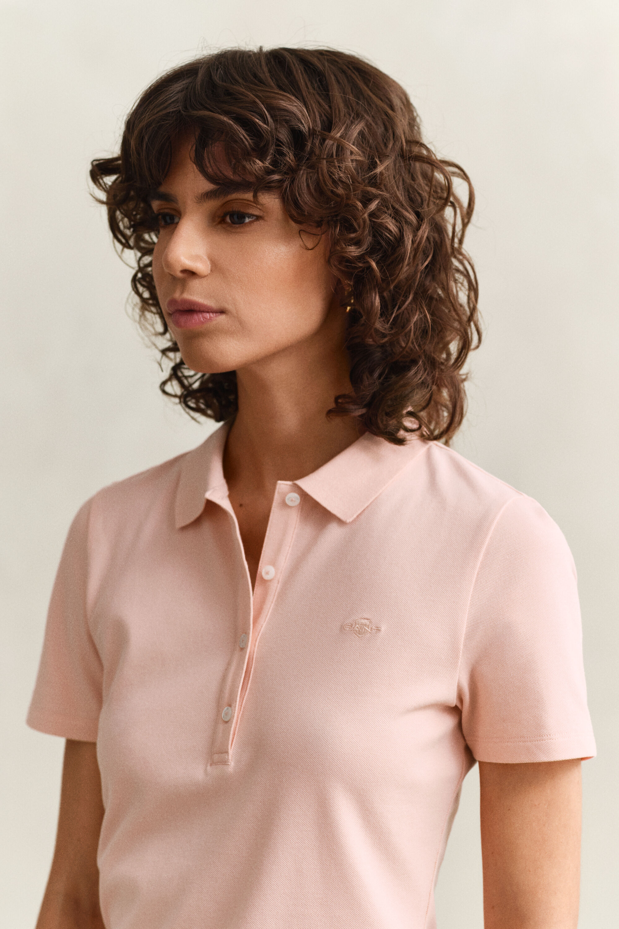 Slim fit poloskjorte