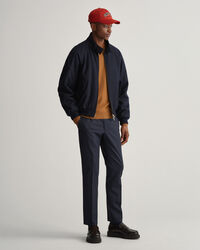 Harrington jakke af uld