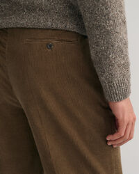 Jakkesæt-bukser i jernbanefløjl