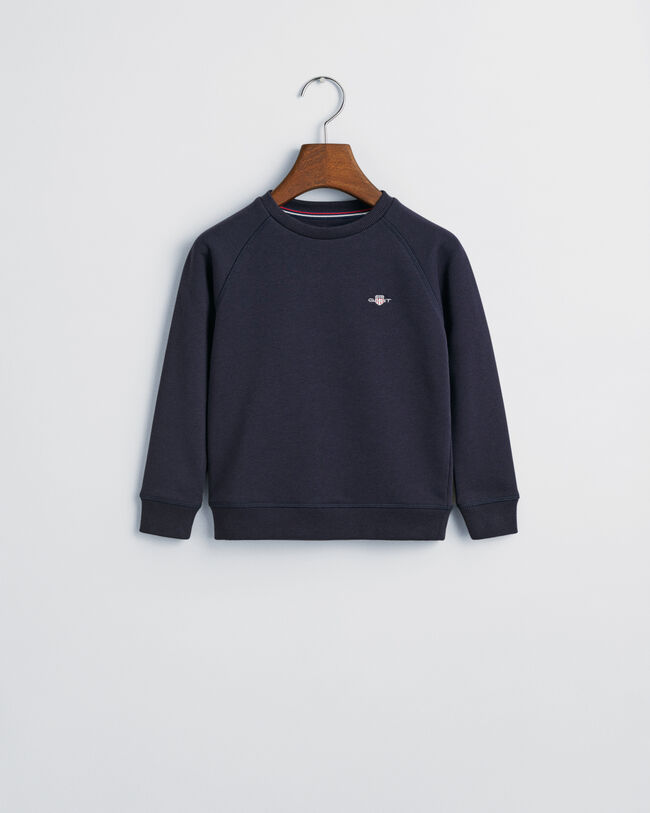 Kids Shield sweatshirt med crewneck