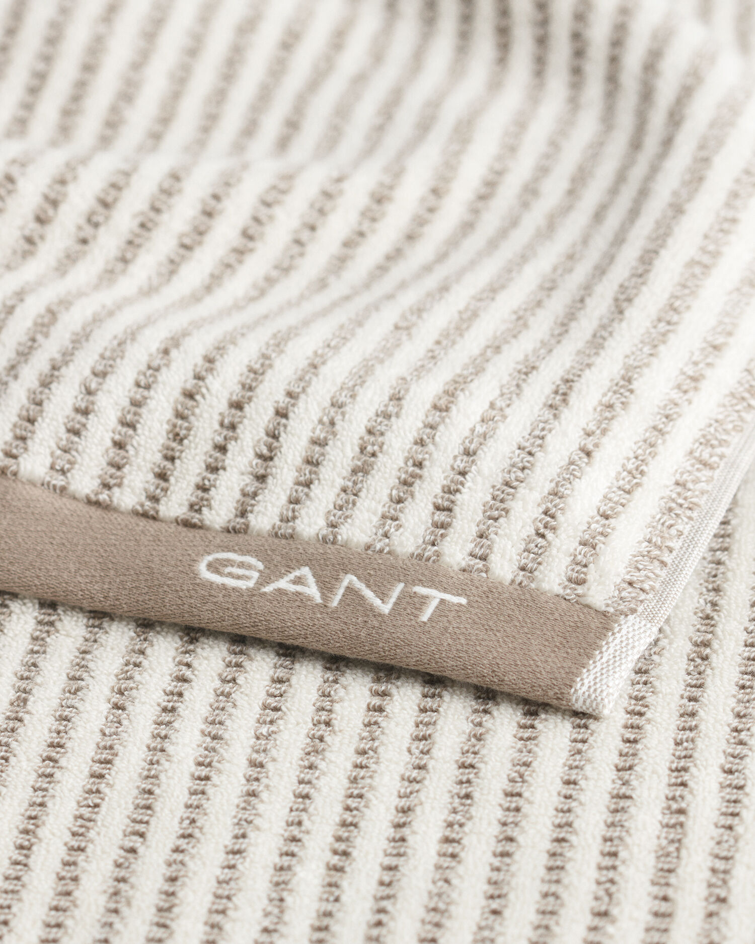 Stribet håndklæde 70x140