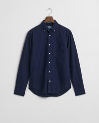 Regular fit garment-farvet Archive Oxford skjorte