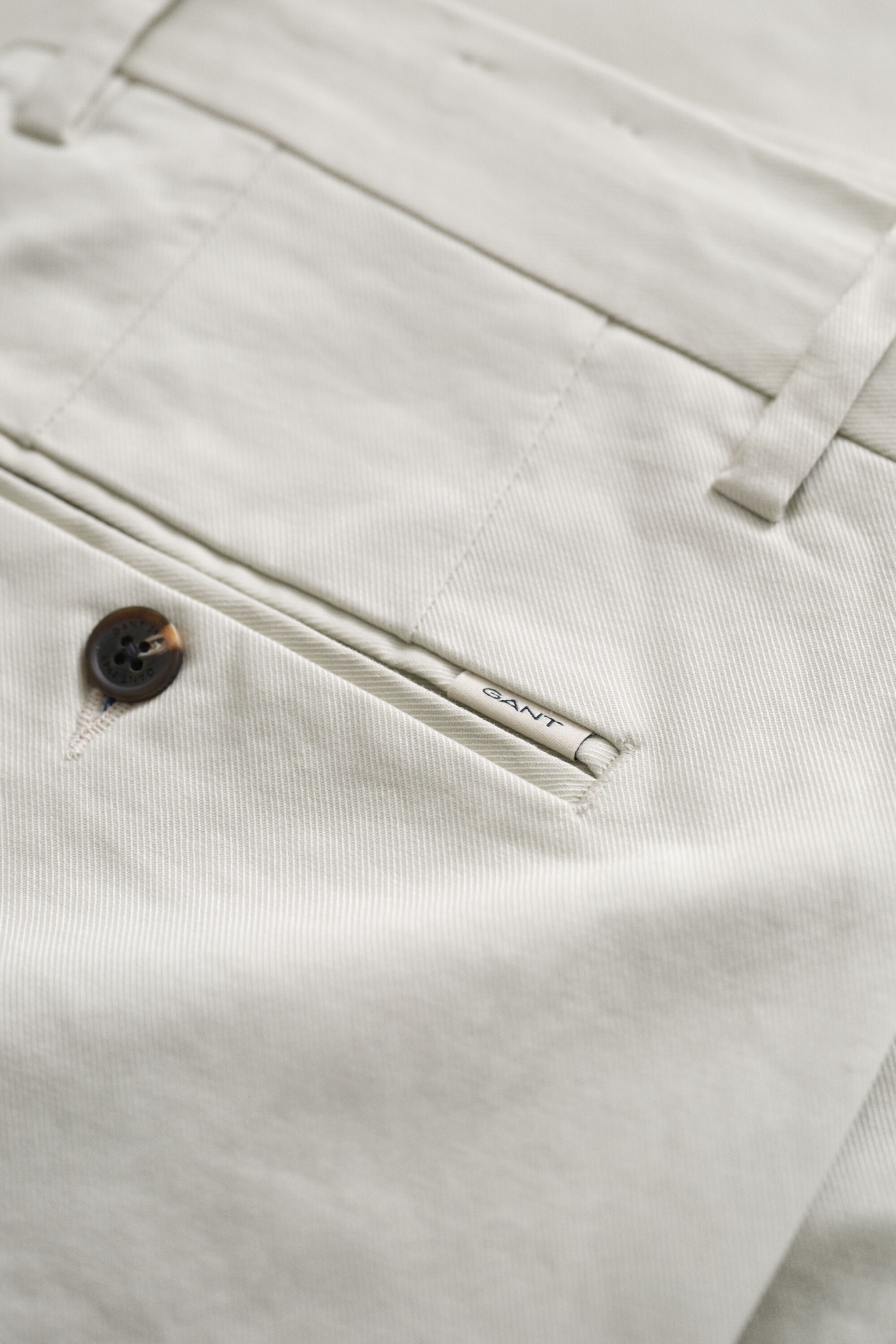 Regular fit smarte chinobukser