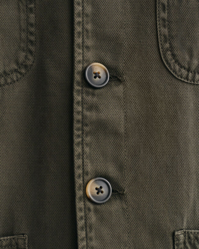 Garment-dyed overskjorte