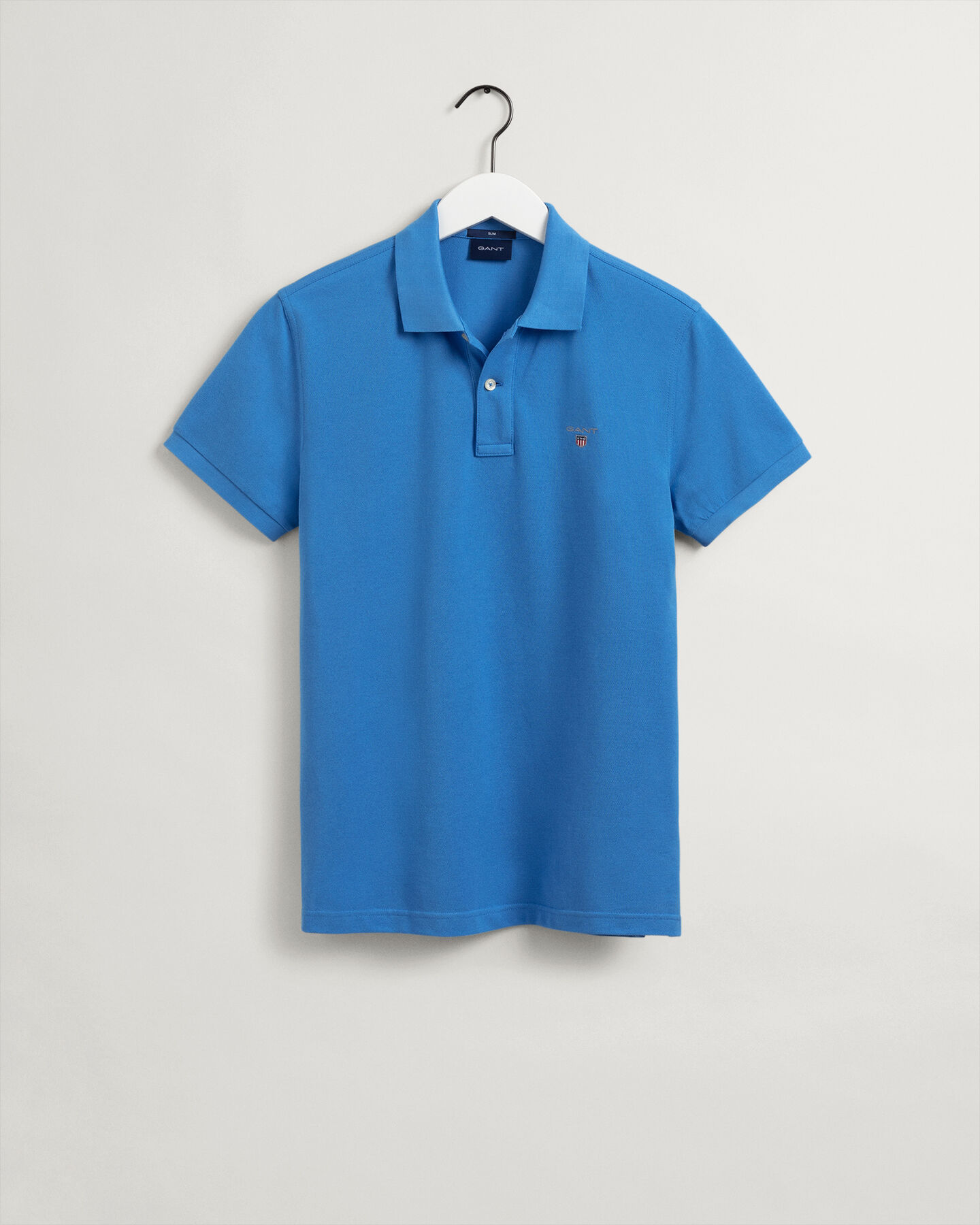 Original slim fit piqu&eacute; poloskjorte