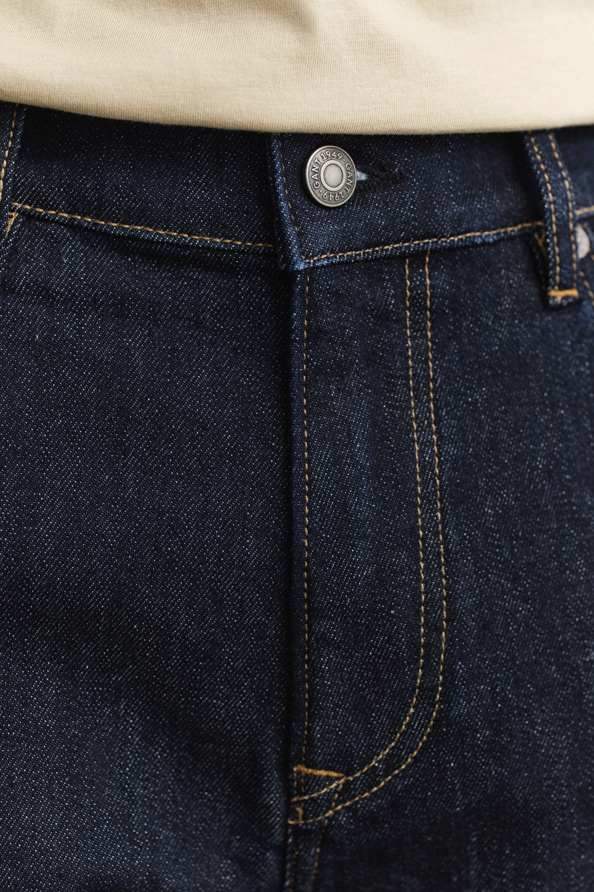 Regular fit jeans i let vask