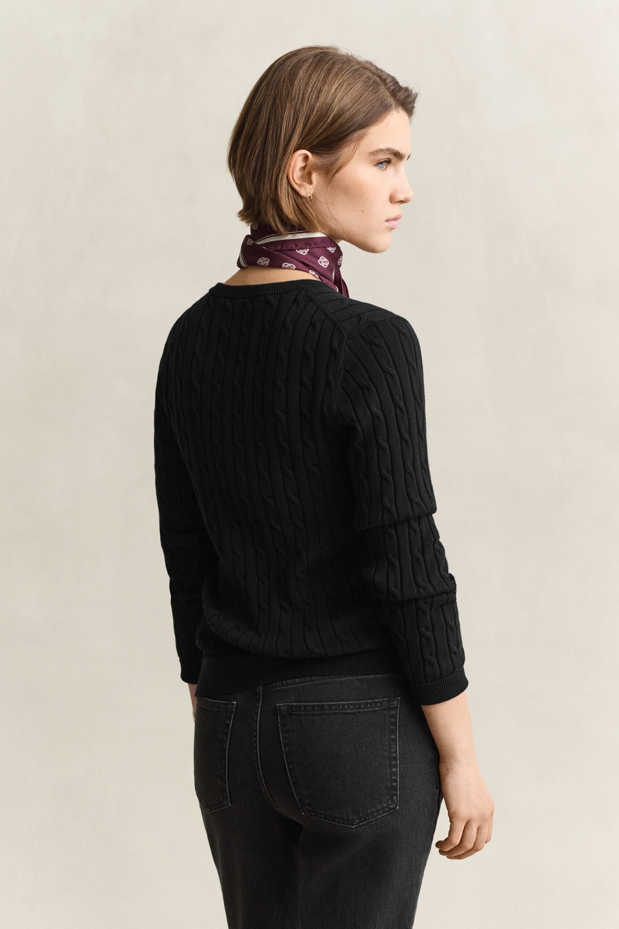 Kabelstrikket cardigan