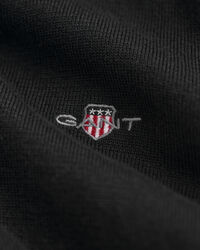 Klassiske sweater i bomuld med V-hals