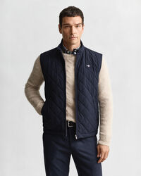 Quiltet Windcheater vest