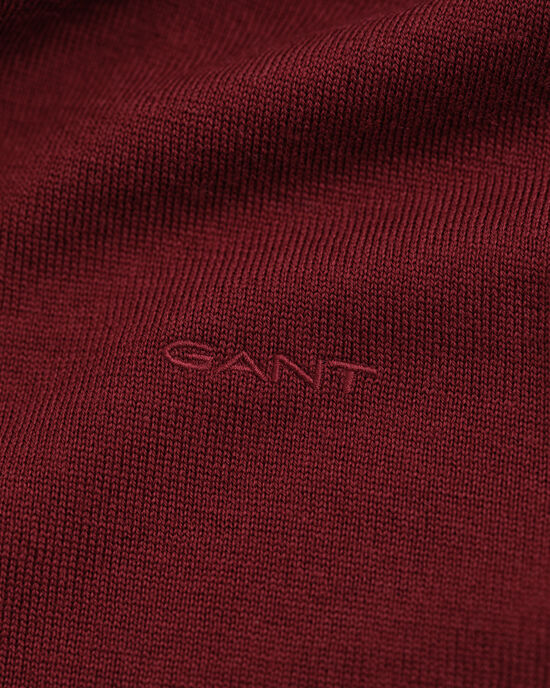 Crewneck sweater af ekstra fin merinould