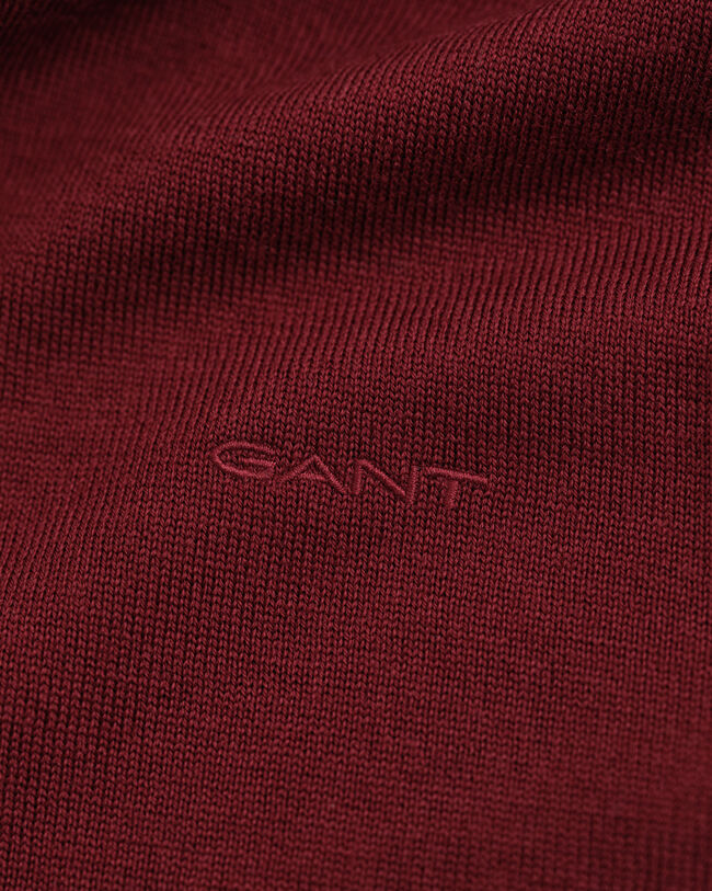 Crewneck sweater af ekstra fin merinould