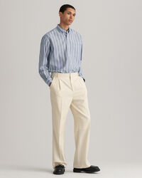 Relaxed fit skjorte af fil-&agrave;-fil