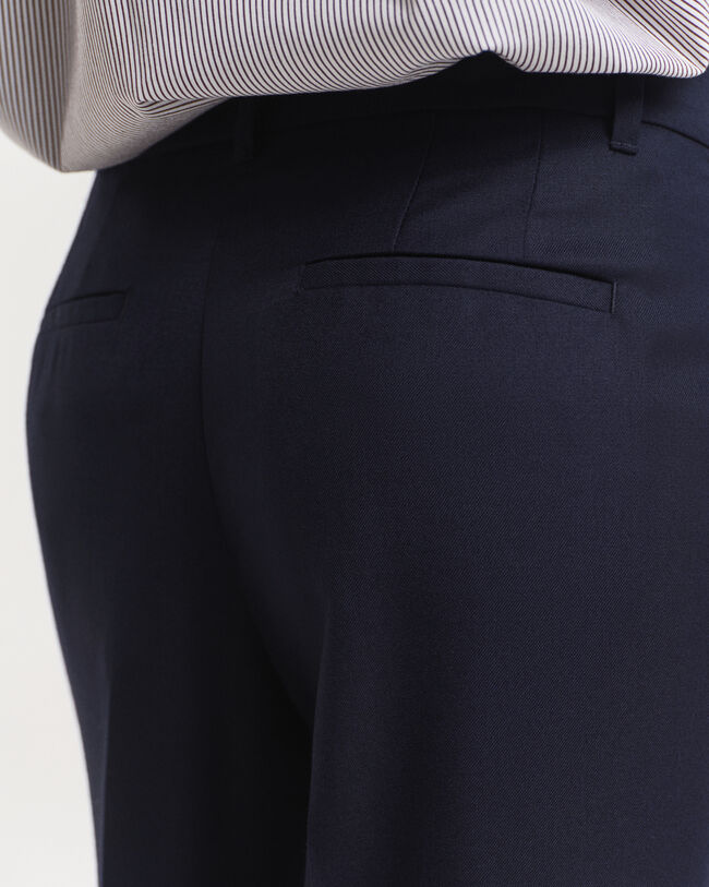 Skræddersyede bukser af uldblanding