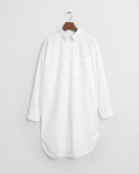 Oversized skjortekjole